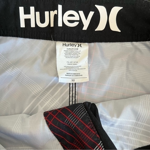 Hurley Striped Graphic Board-shorts - Picture 3 of 5